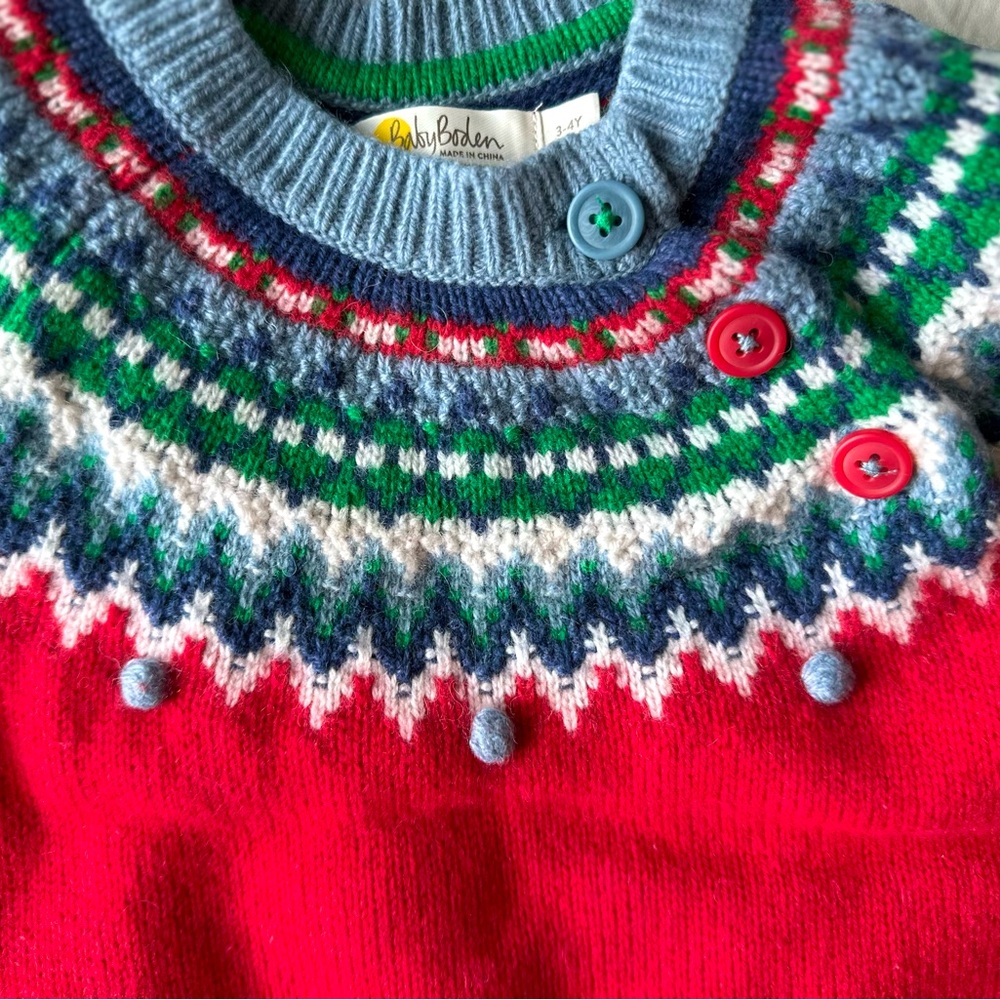 Boden kid sweater (34% wool)